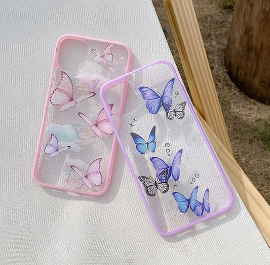 Butterfly Glitter Phone Cases